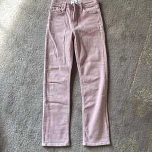 Just Black Clara Cigarette Jean, size 24, color: Lavender Haze, worn once